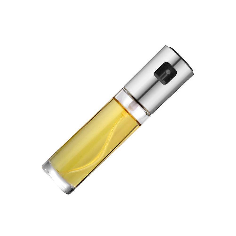 Silver ABS Oil Spray Bottle for Kitchen Use Starter 1 Piece