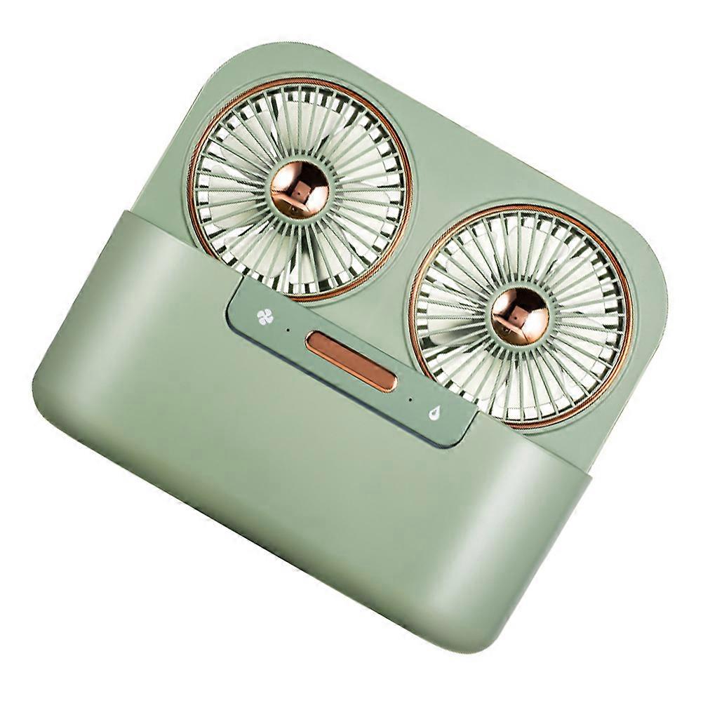 Handheld Fan With Humidifying Feature Suitable For Office Use Designed For Easy Storage In 1 Set