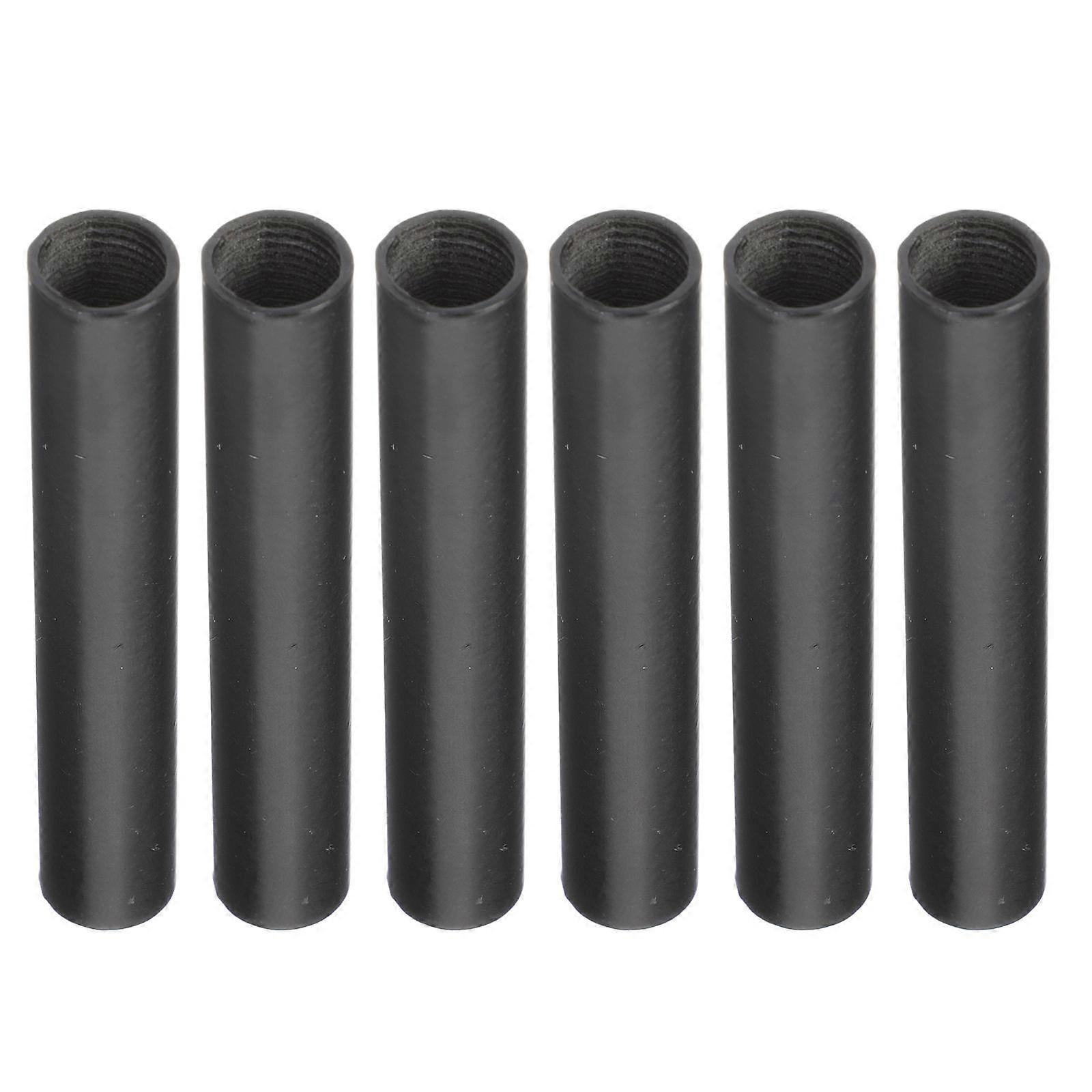 Light Pole 6Pcs Creative Screw Light Pole Tuning Head Black Iron Connecting