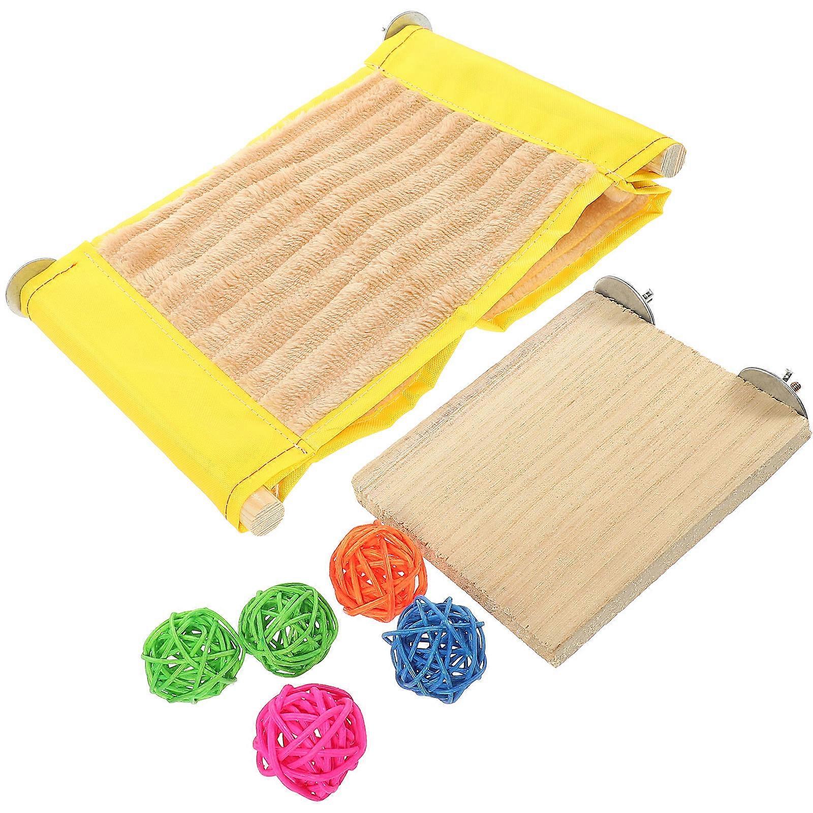 Cozy Sleeping Bed for Small Pets 24X18cm Assorted Color Soft Construction 1 Set