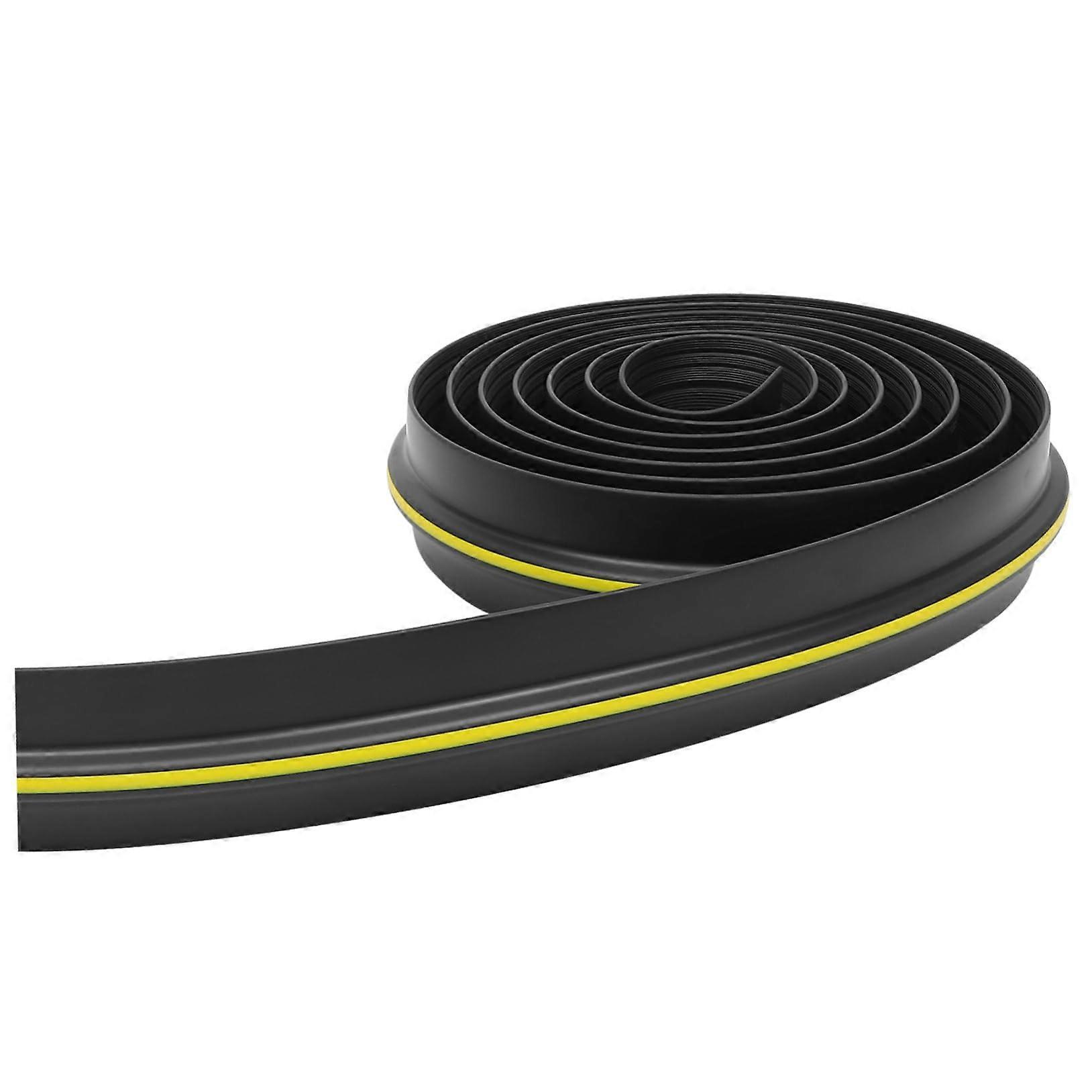 Garage Seal Bottom Rubber Seal for Garage Door 16 ft, Durable Flexible Material, Easy Install, Effective Dirt Barrier