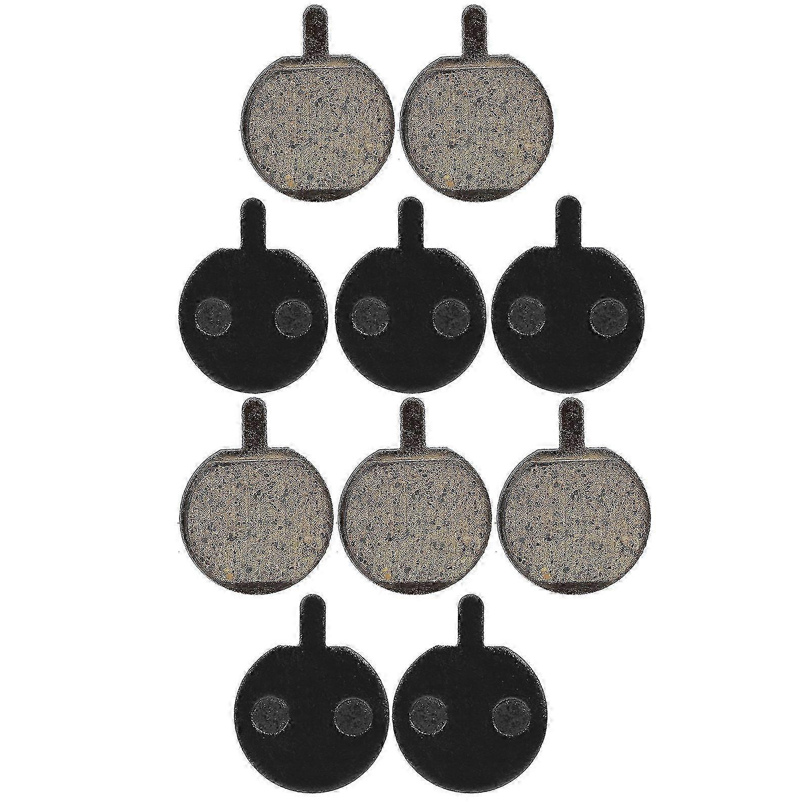 5Pairs Disc Brake Pads Replacement SemiMetallic Resin Parts for Bicycle Mountain Bike-XinHan