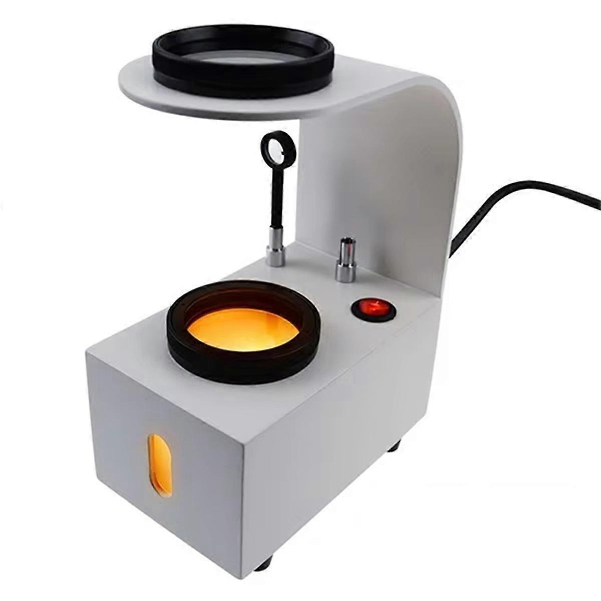 Desktop Polariscope Built-in LED Gemstone 2 Glass Filter Gem Jewelry Polarizer Tester Tool Loupes and Magnifiers EU