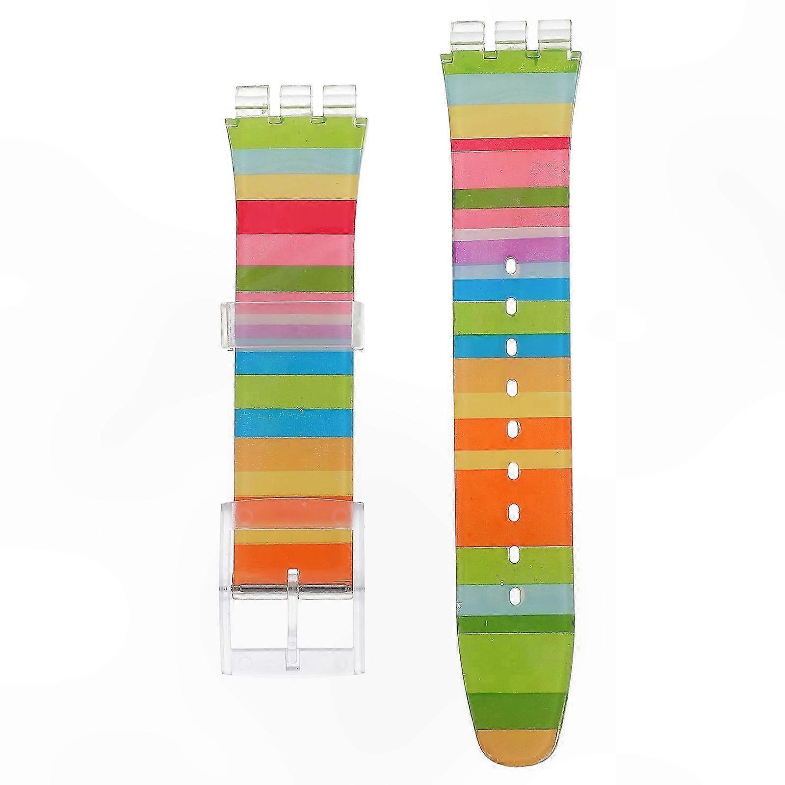 Silicone Replacement Strap for 19mm Watches Waterproof and Portable Watchband