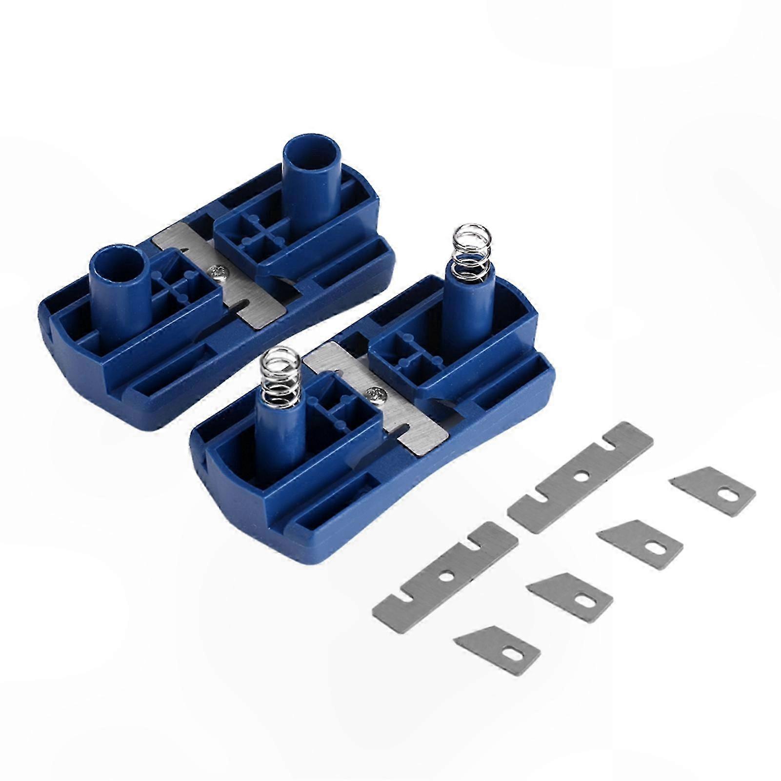 Manual PVC Wood Edge Banding Tool for 2-Sided Trimming in Woodworking Projects