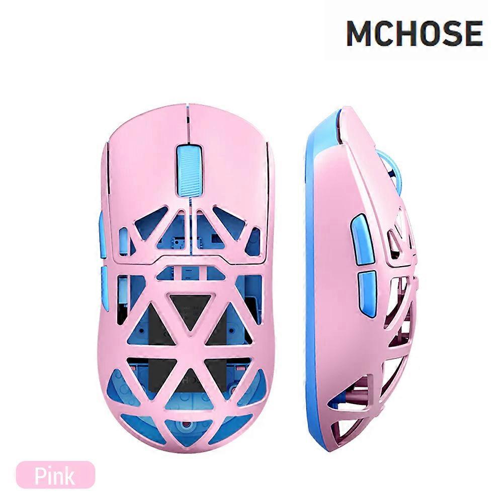 MCHOSE MC-AX5-6 Wireless Mice 2.4G Wireless/BT/Wired Tri-Mode Connectivity Mice Lightweight Gaming Mice with Adjustable Moving Speeds