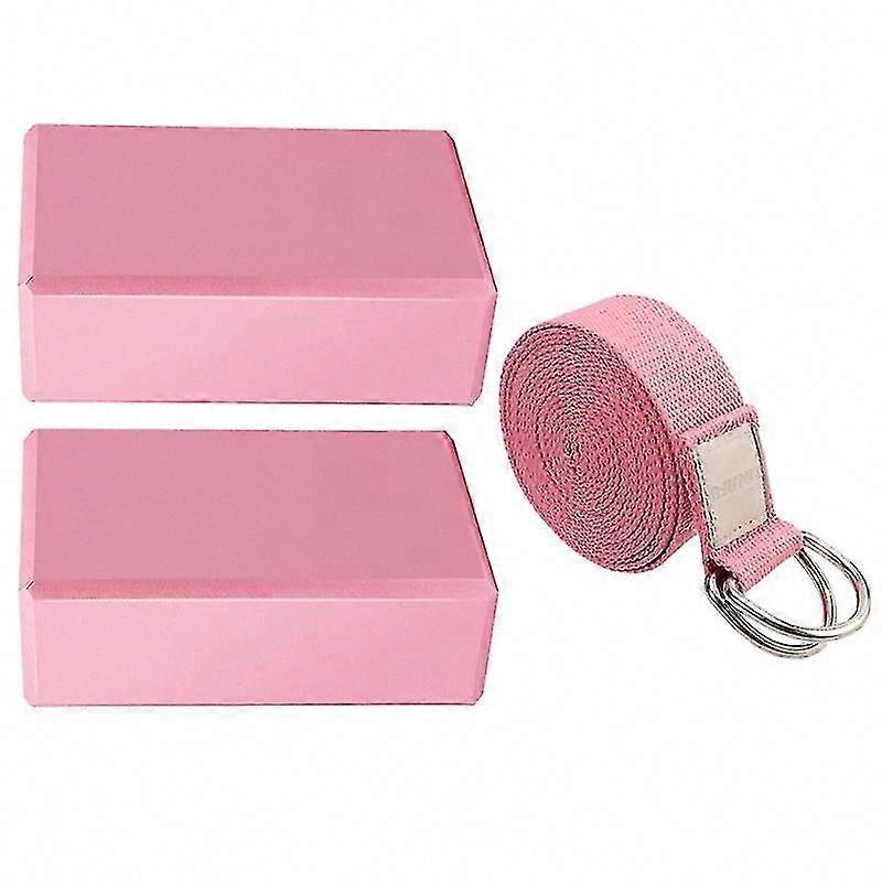3pcs Yoga Bricks for Exercise and Stretching