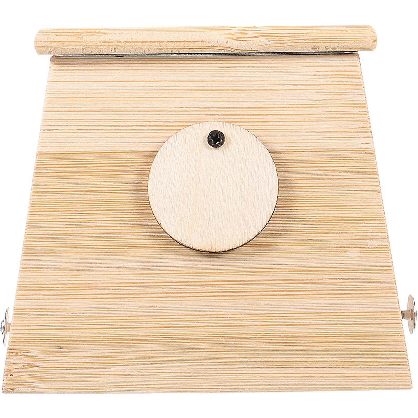 Portable Moxibustion Box for Home Use – Durable Solid Wood Moxa Burning Case with Simple Operation for Moxibustion Enthusiasts