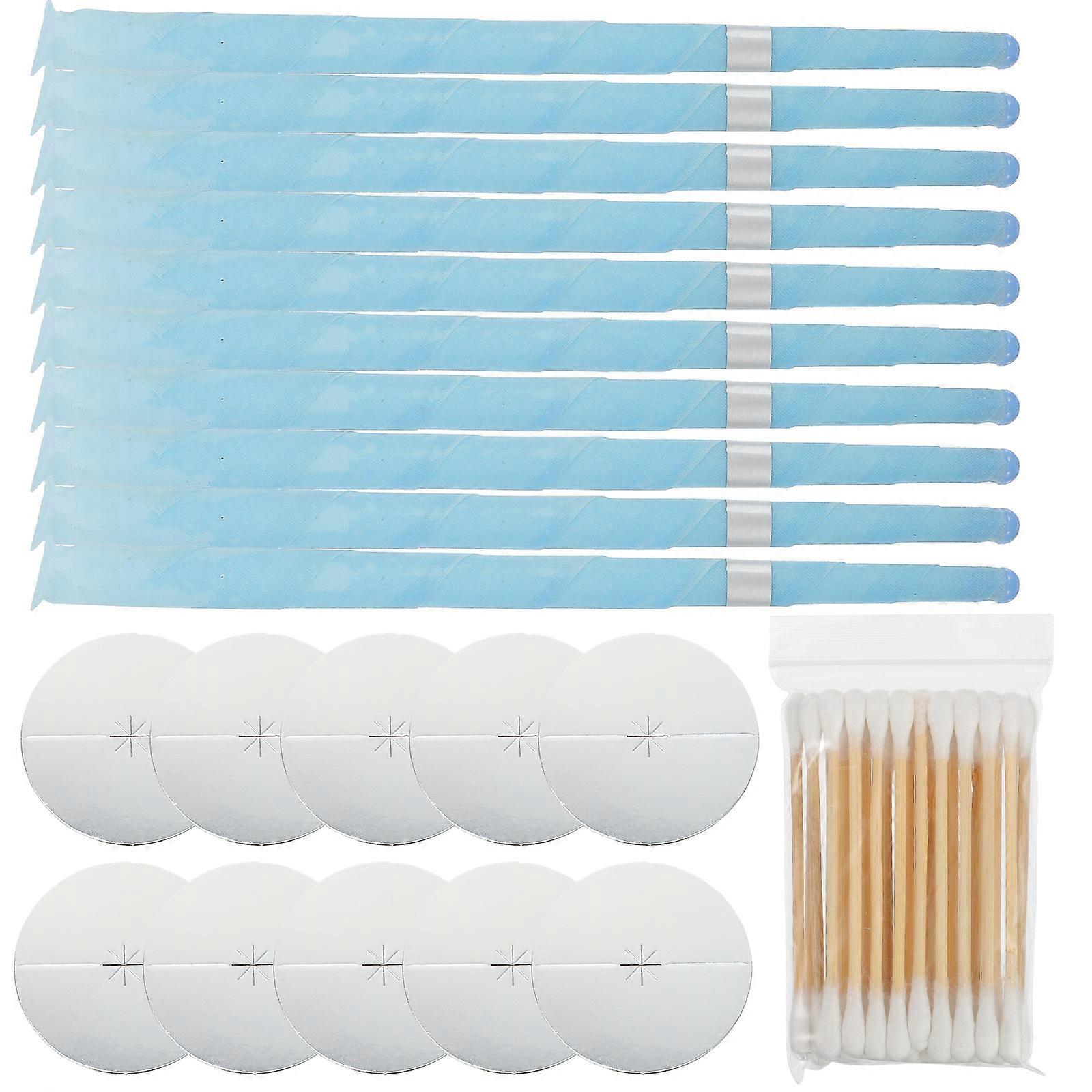 Ear Aromatherapy Candles Trumpet Shape for Adults Blue Cotton Material for Ear Wax Removal 50Pcs