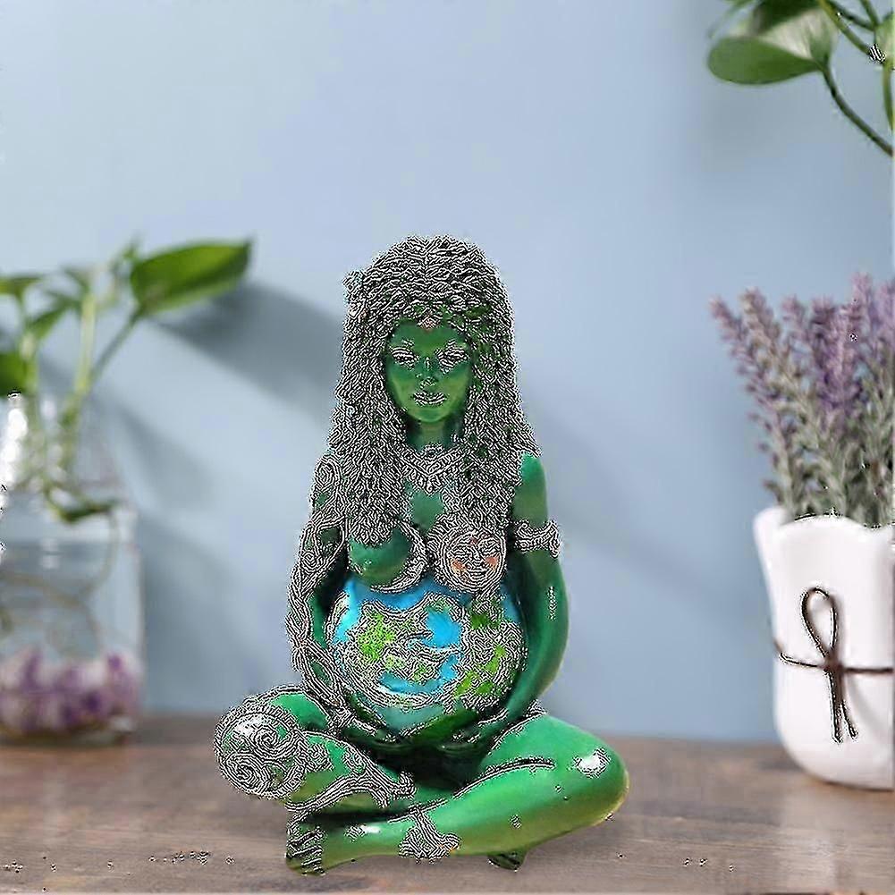 Mother Earth Statue: Mythic Figurine as Home Decoration Desktop Ornament
