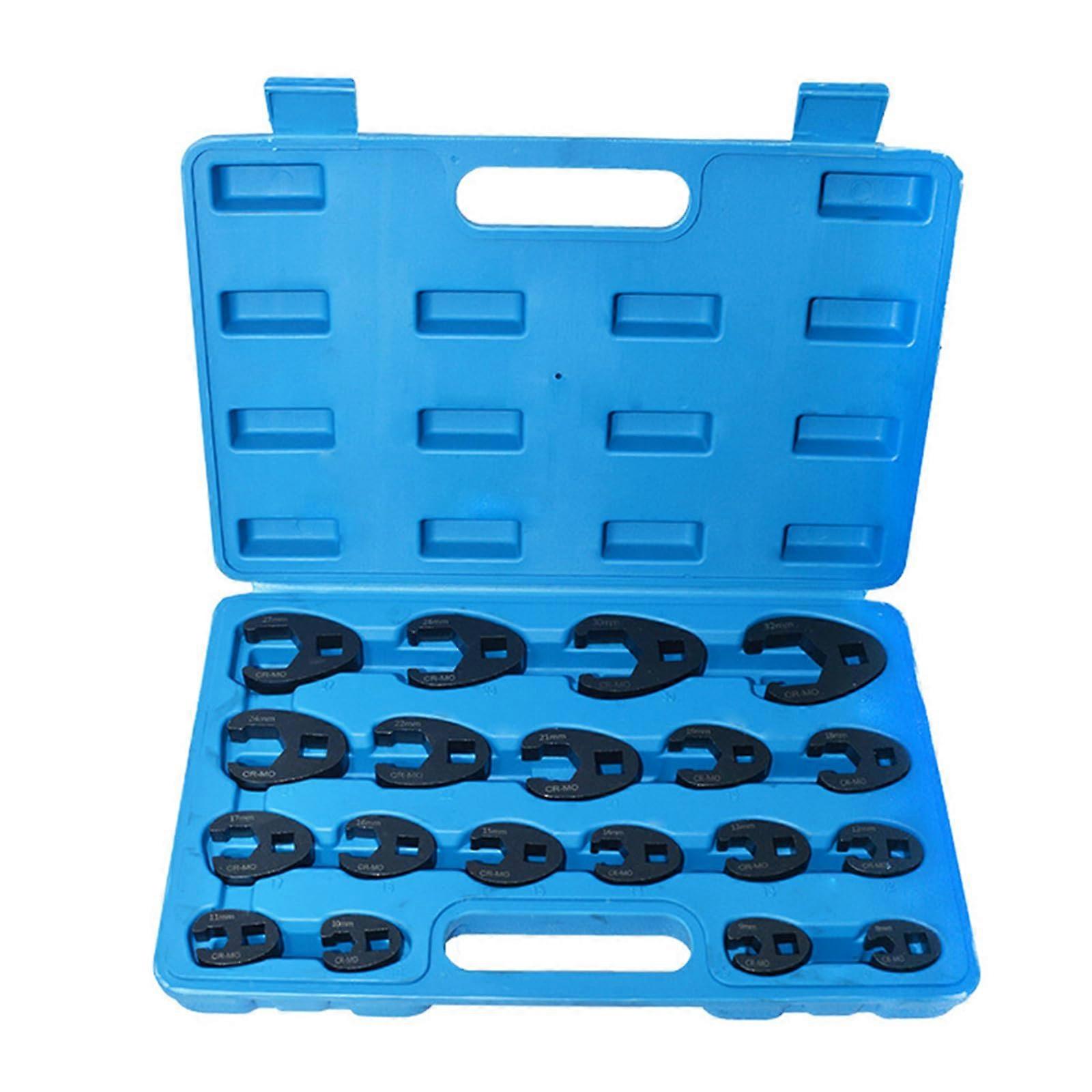 Adjustable Hexagonal Key Pipe Wrench Kit 8mm to 32mm Jaw Heads Ergonomic U-Shaped Design for Professional Installation