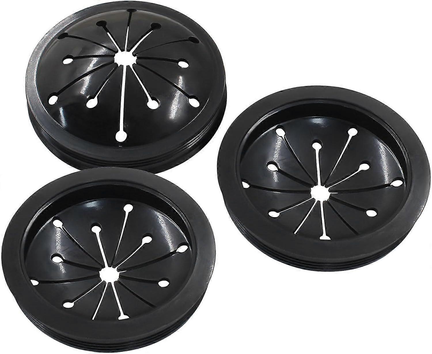 3 PCS Garbage Disposal Splash Guard 3 1/8 Inch, Sink Baffle Multi-Function