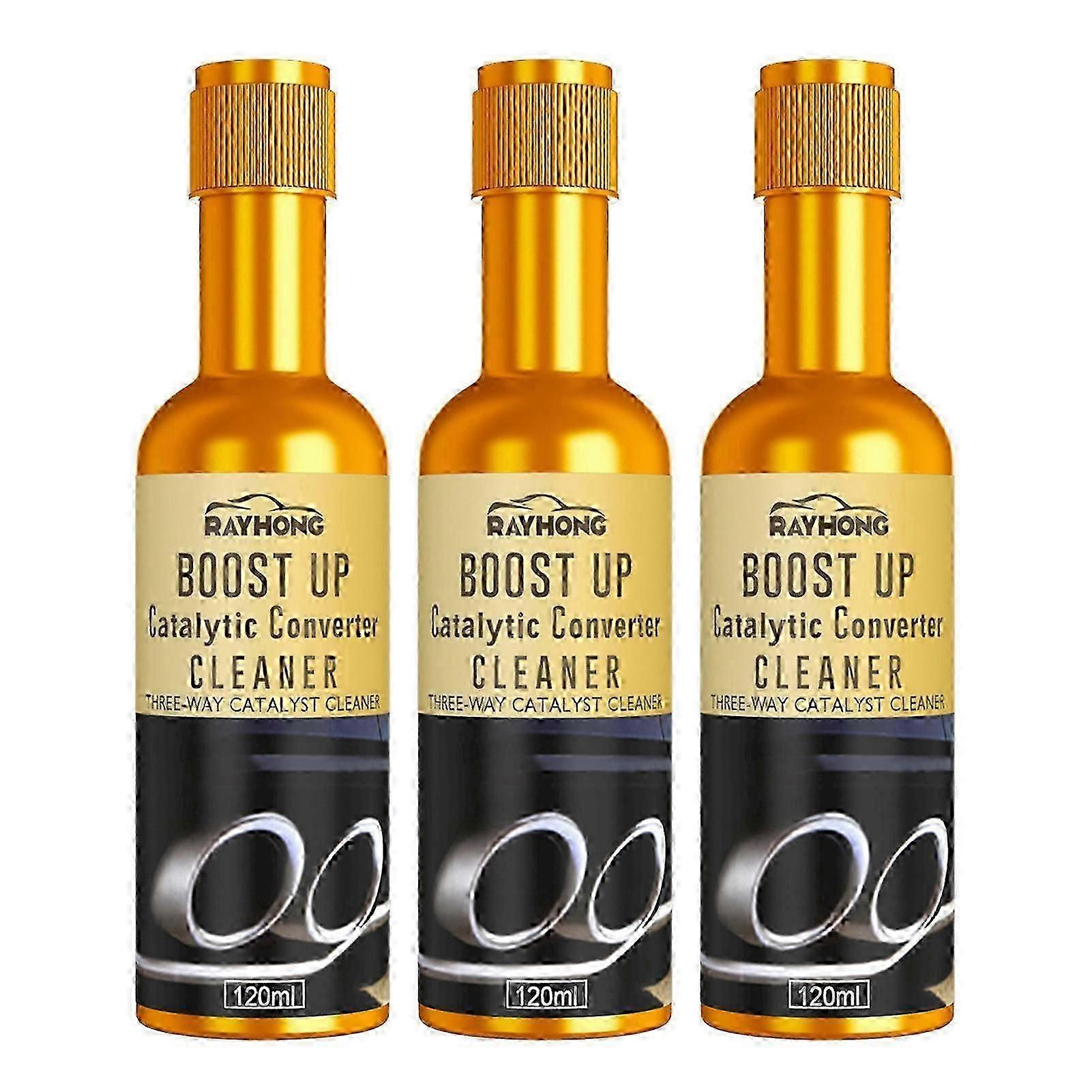 Engine Boost Performance and Maintain Emissions with Catalytic Converter Cleaning Liquid