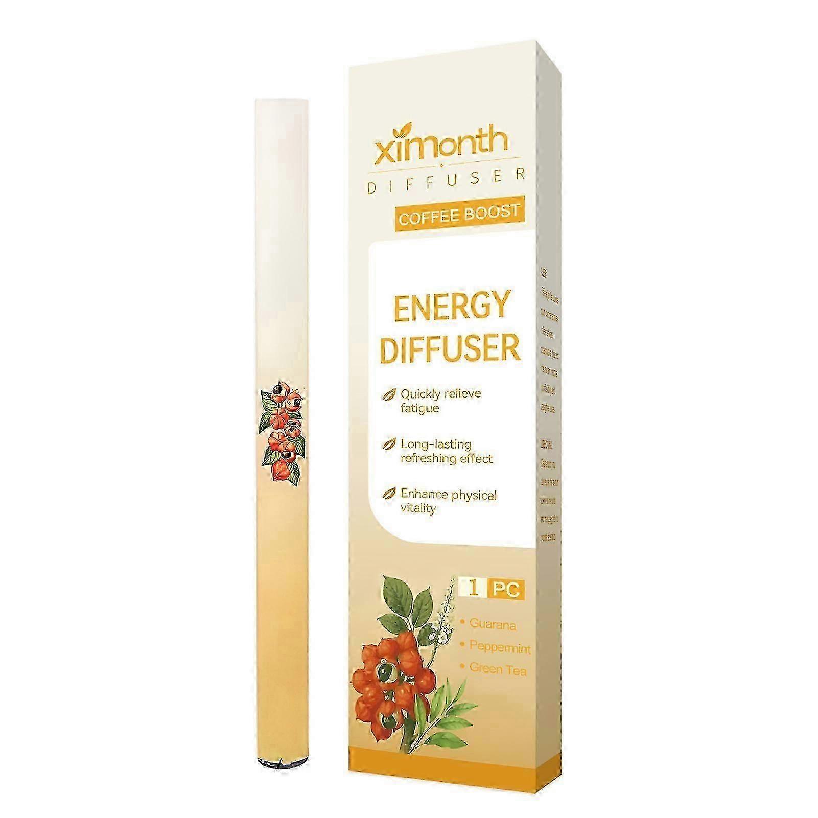 Herbal Diffusor med Mullein / Timjan / Mints Guarana / Grönt te, Clear Breathing Diffuser