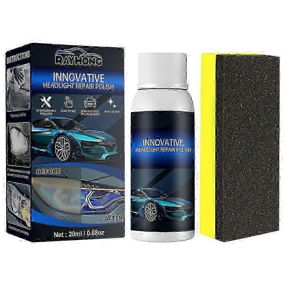 Headlight Cover Len Restorer Cleaner Repair Liquid Polish Car Acces...