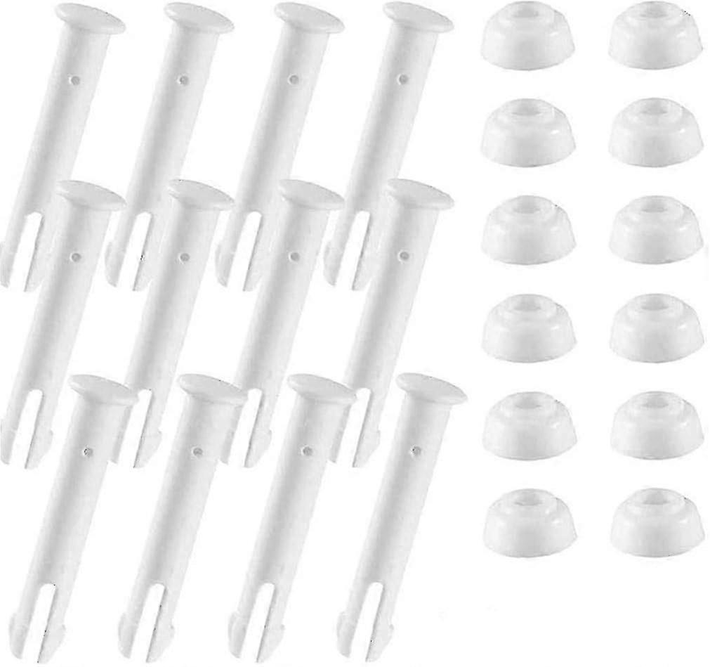 Swimming Pool Equipment - Plastic Pool Fitting Pins and Replacement Parts with Seals for Pool Maintenance