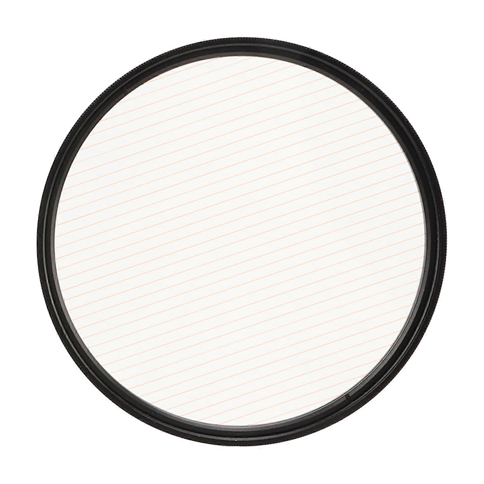 Gold Streak 86mm Anamorphic Camera Filter Waterproof Scratch-Proof