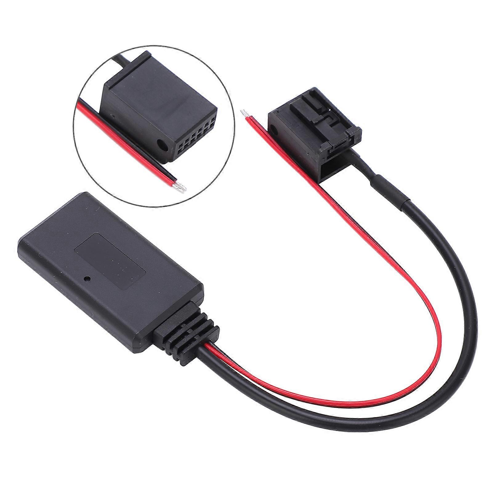 23cm Bluetooth AUX IN Adapter Module 12Pin Wireless Black