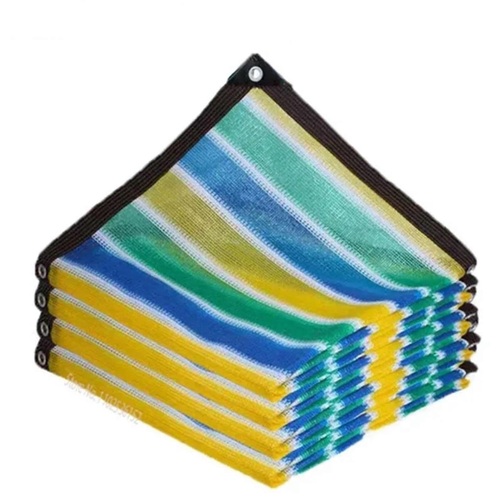 Tarpaulin Colored Anti-UV HDPE Sunshade Net 3x6m for Succulent Plants and Swimming Pools with 80% Shading Rate, 4 Colors Available