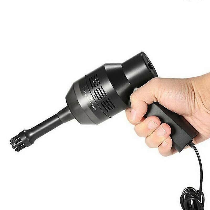 Mini Vacuum Cleaner Portable USB Computer Keyboard Brush Dust Handheld Clean Kit