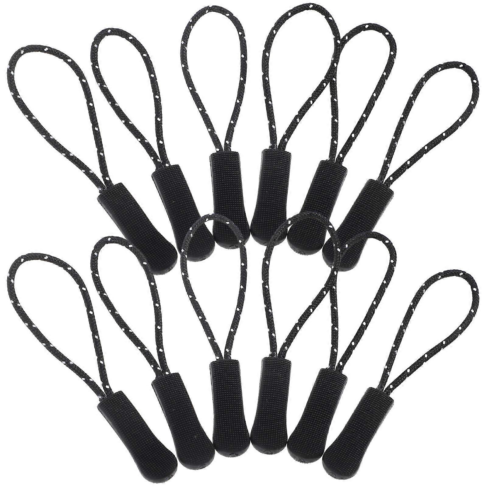 Simple Zipper Pulls Replacement Practical Zipper Slides 100Pcs