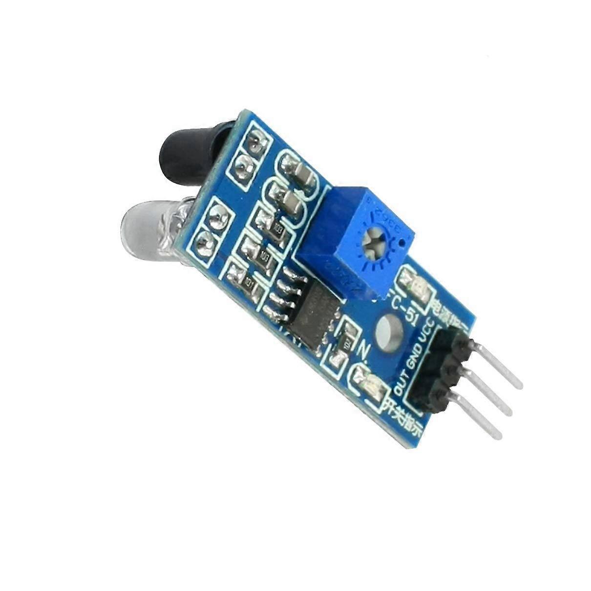 230cm Detector Distance Infrared Obstacle Avoidance Module 3.3V5V IR Sensor ID 1063f3f45a8c20ad8a8e0fa2829a542c