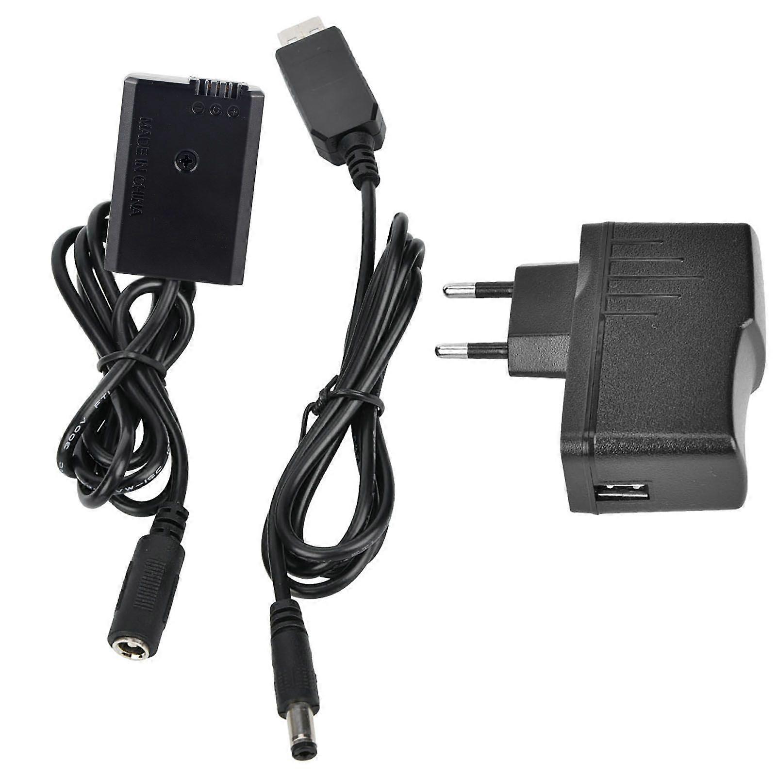 NP-FW50 External Dummy Battery Power Adapter Set for Sony NEX 3 RX10 Series