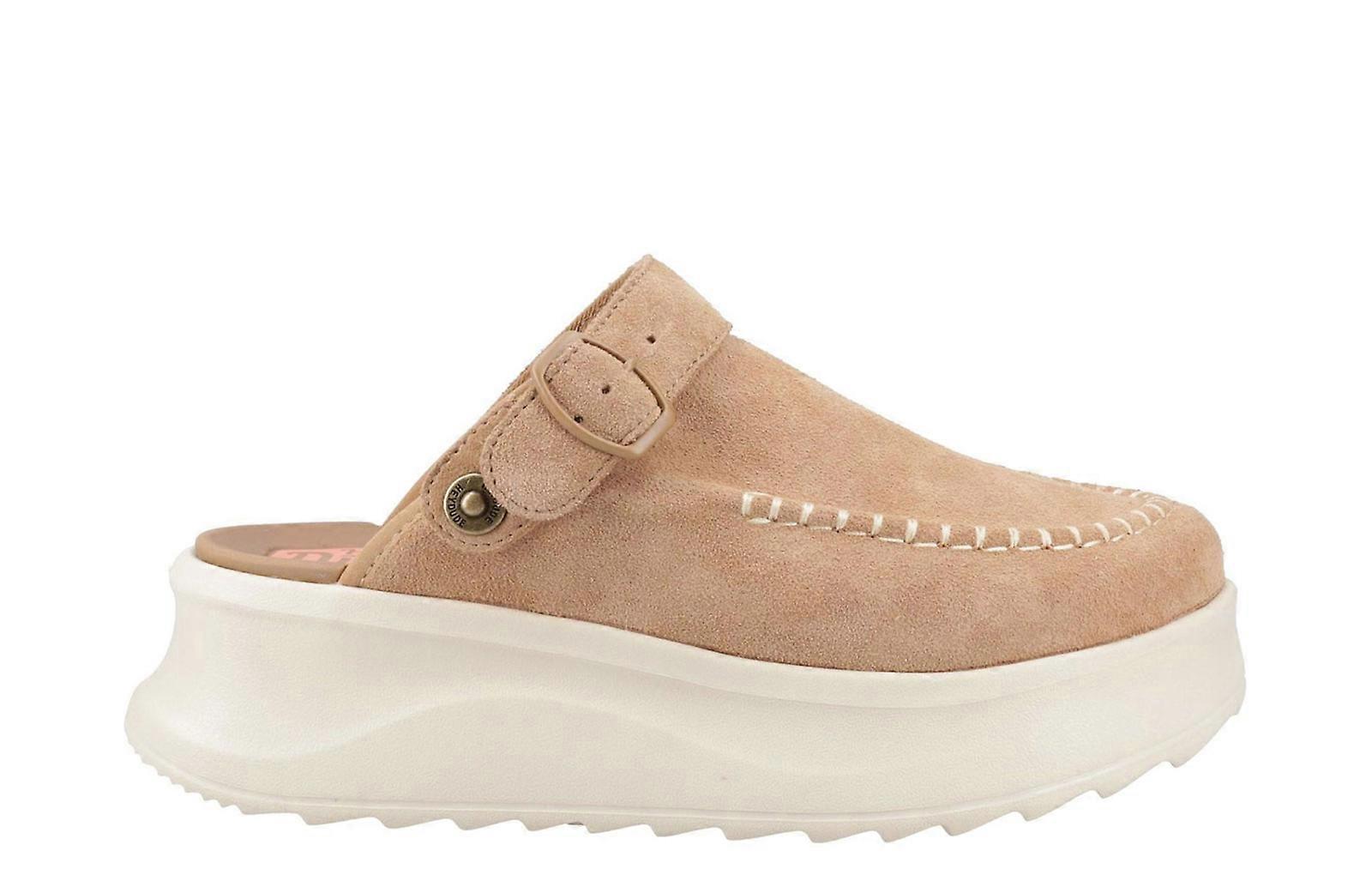 Hey Dude Delray Clogs Tan