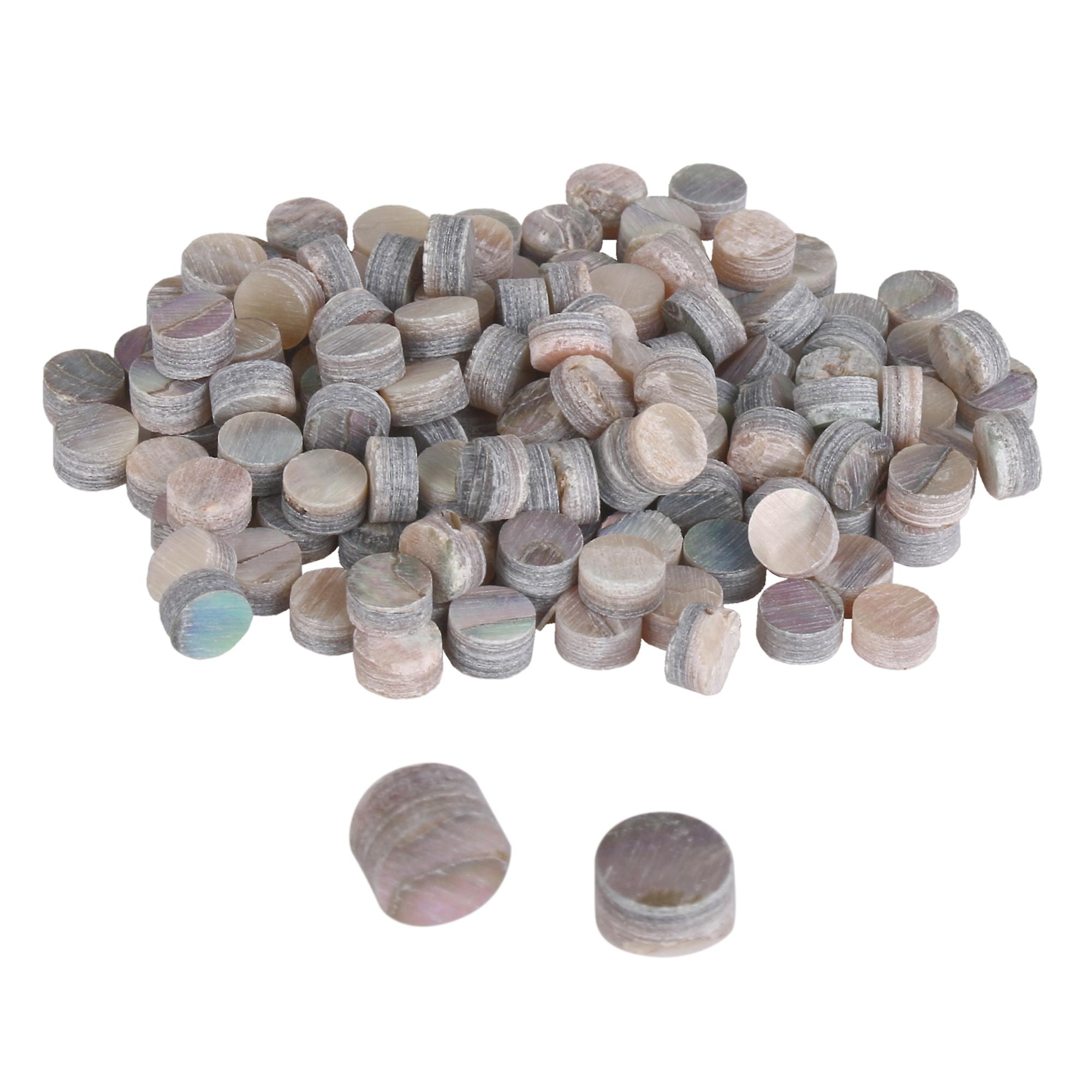 100x Mother of Pearl Shell Dot for Guitar Fingerboard 4mm Dia Multicolor