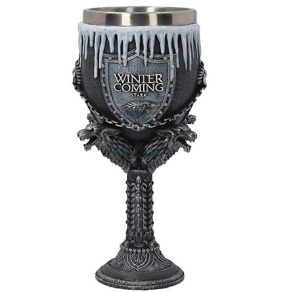 3D Gothic Goblet Iron Throne Blackjack Beer Mug