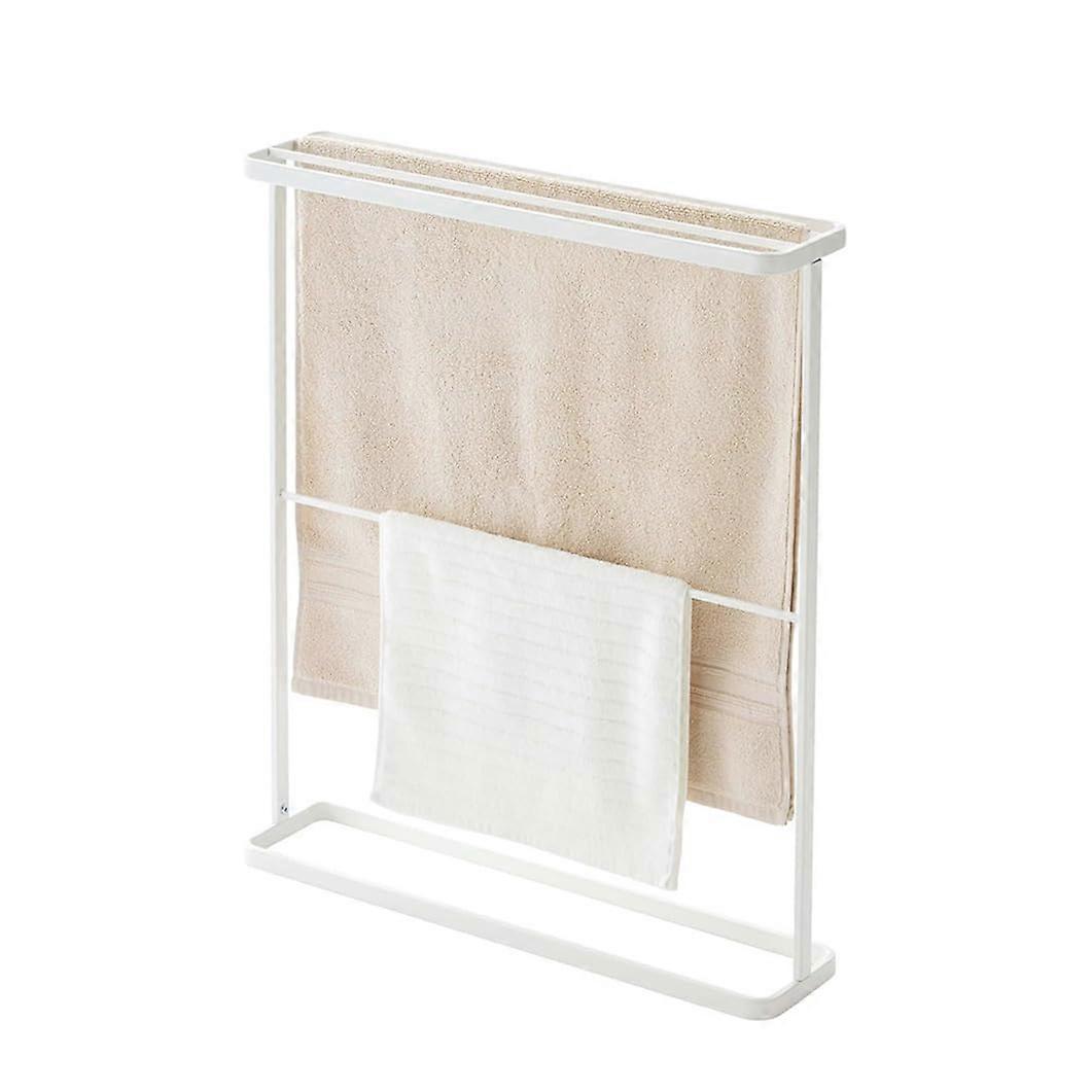 Standing Pool Towel Drying Rack Type B For Oversized Bath Towels, Bathroom Towel Holder, Outdoor Display Rack