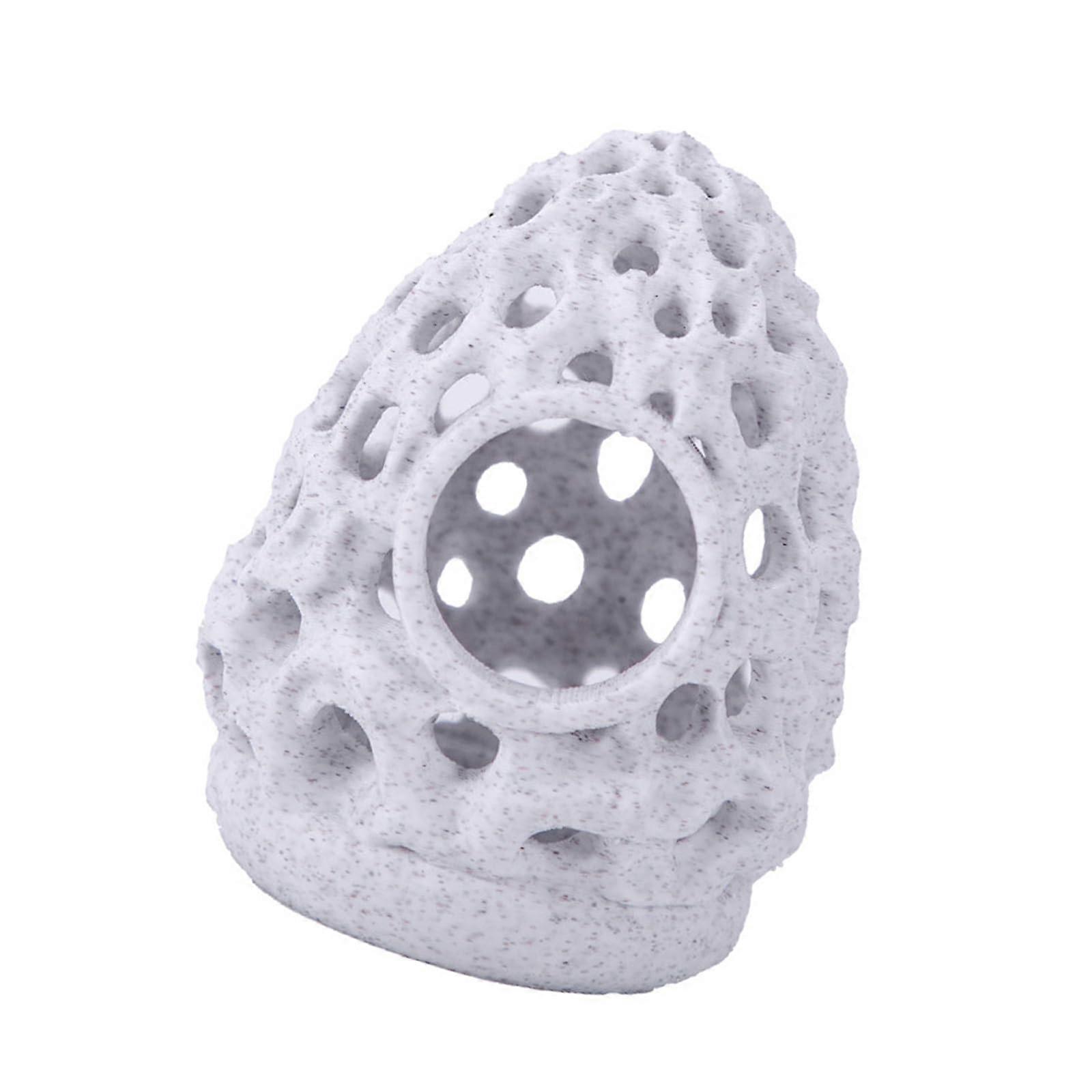 Multifunctional Feeding Hideouts For Bettas And Shrimp 3D Printed Aquarium Cave Removable Safe Habitat For Small Tanks