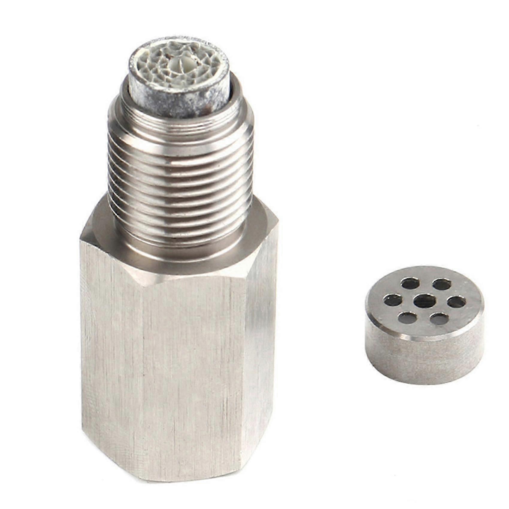 Adapter for M18X1.5 O2 Sensor with Filter Components Designed for Decat Hydrogen Oxygen Extender Spacer CEL Engine Error Inspection