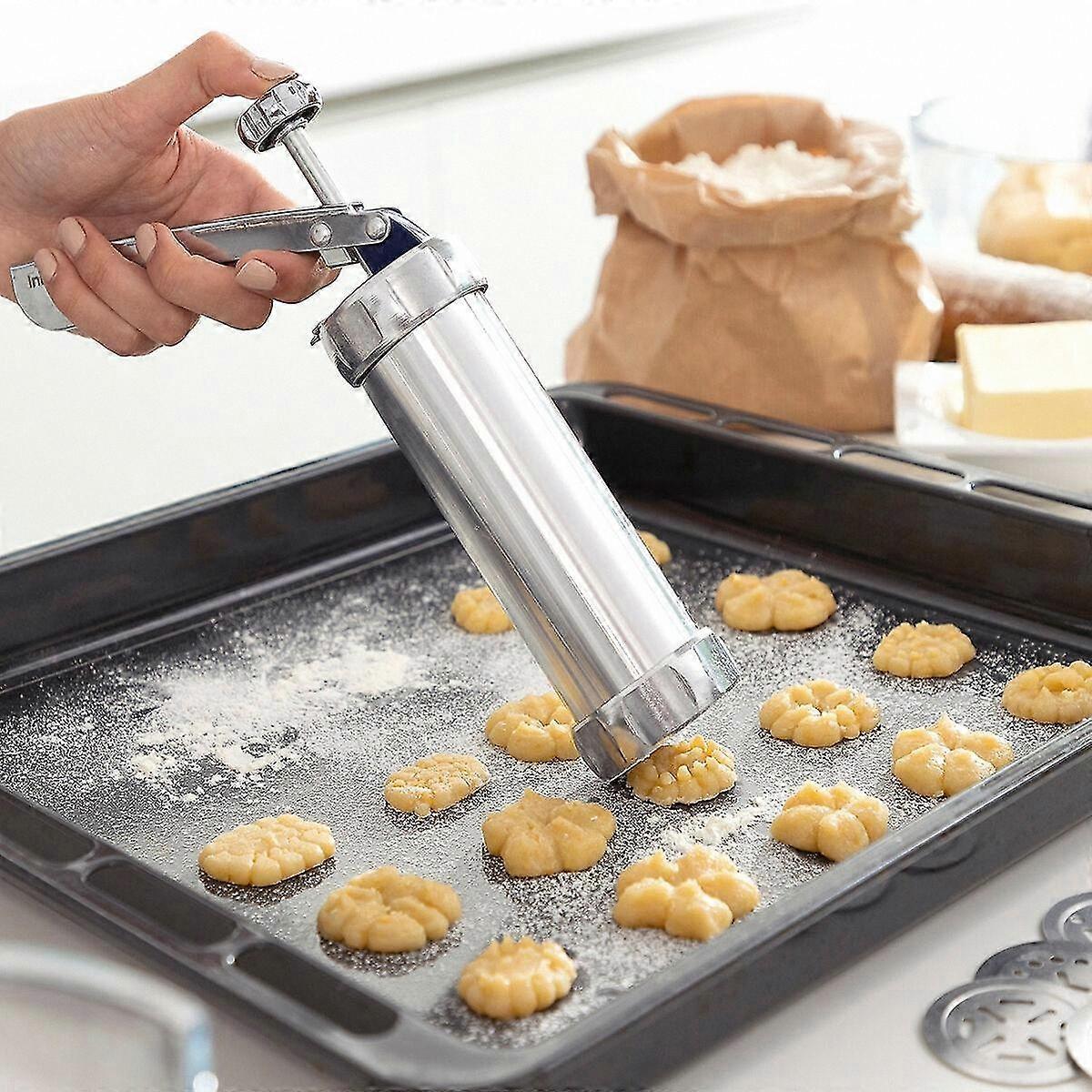 2-in-1 Cookie and Pastry Maker Machine for Home Baking