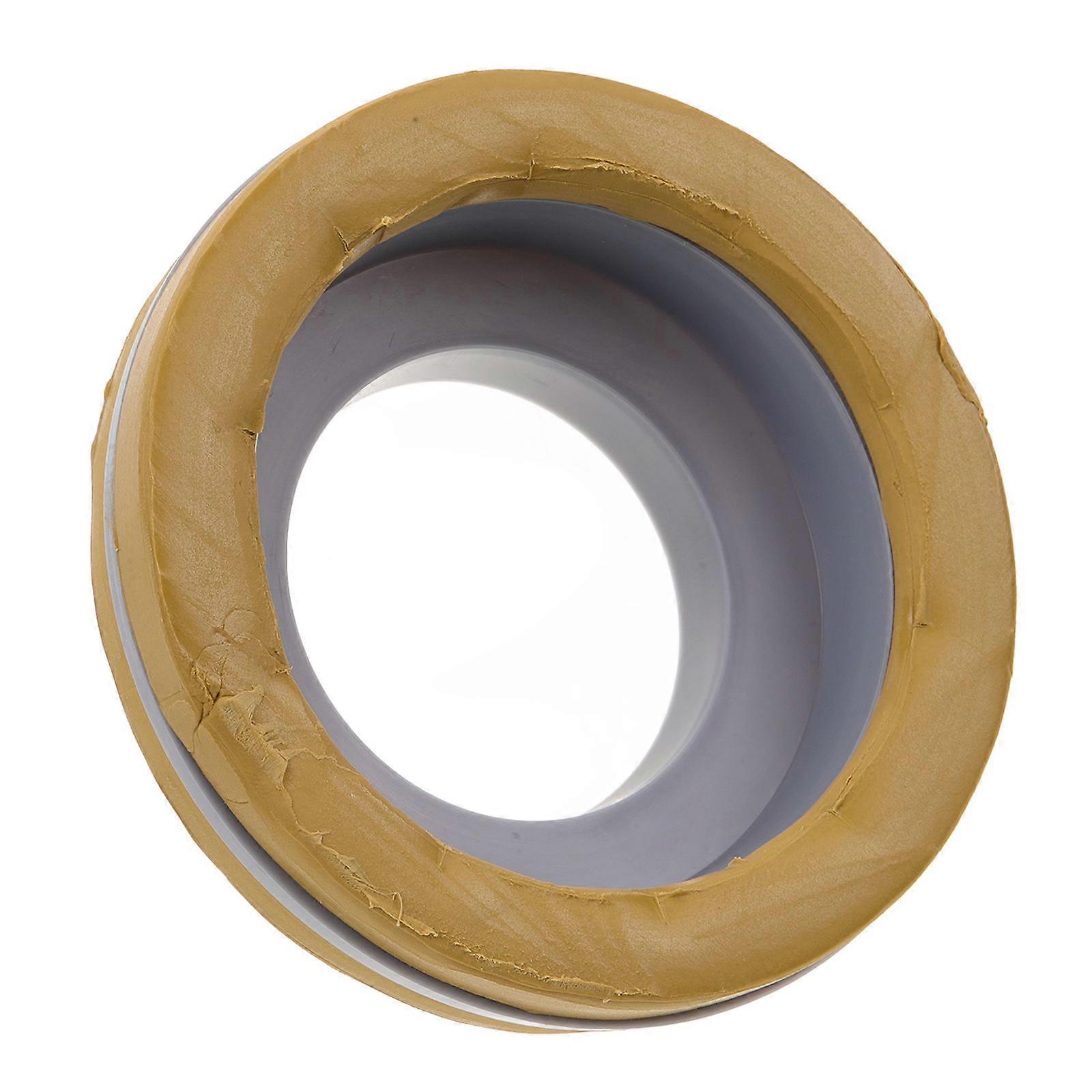 Toilet Bowl Seal Ring with Flange for Toilet 2Pcs Leak Proof Gasket