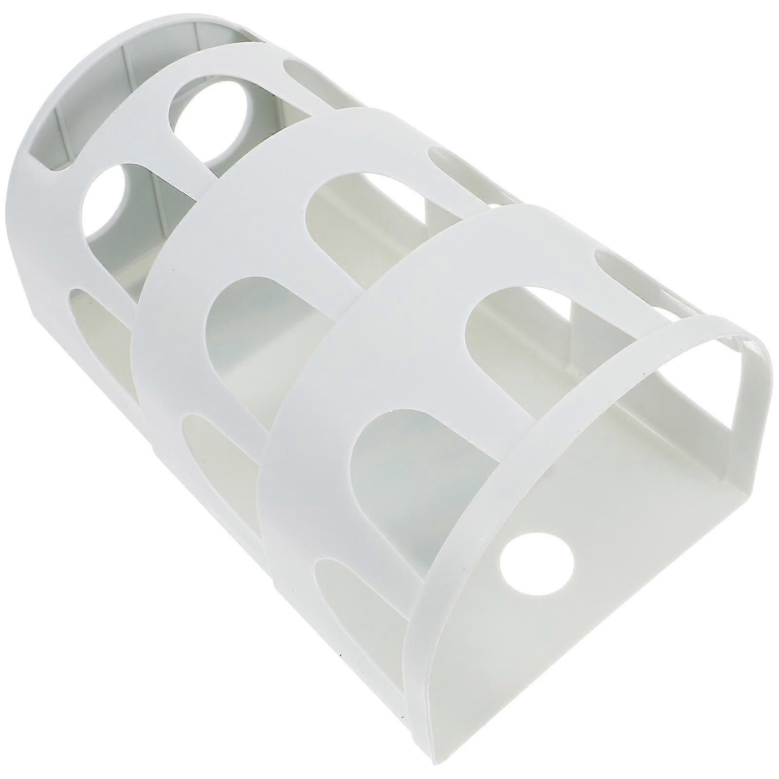 Trash Bag Holder Organizer in Green Made of Quality Plastic for Holding Trash Bags with Big Capacity 2 Adhesive Pieces