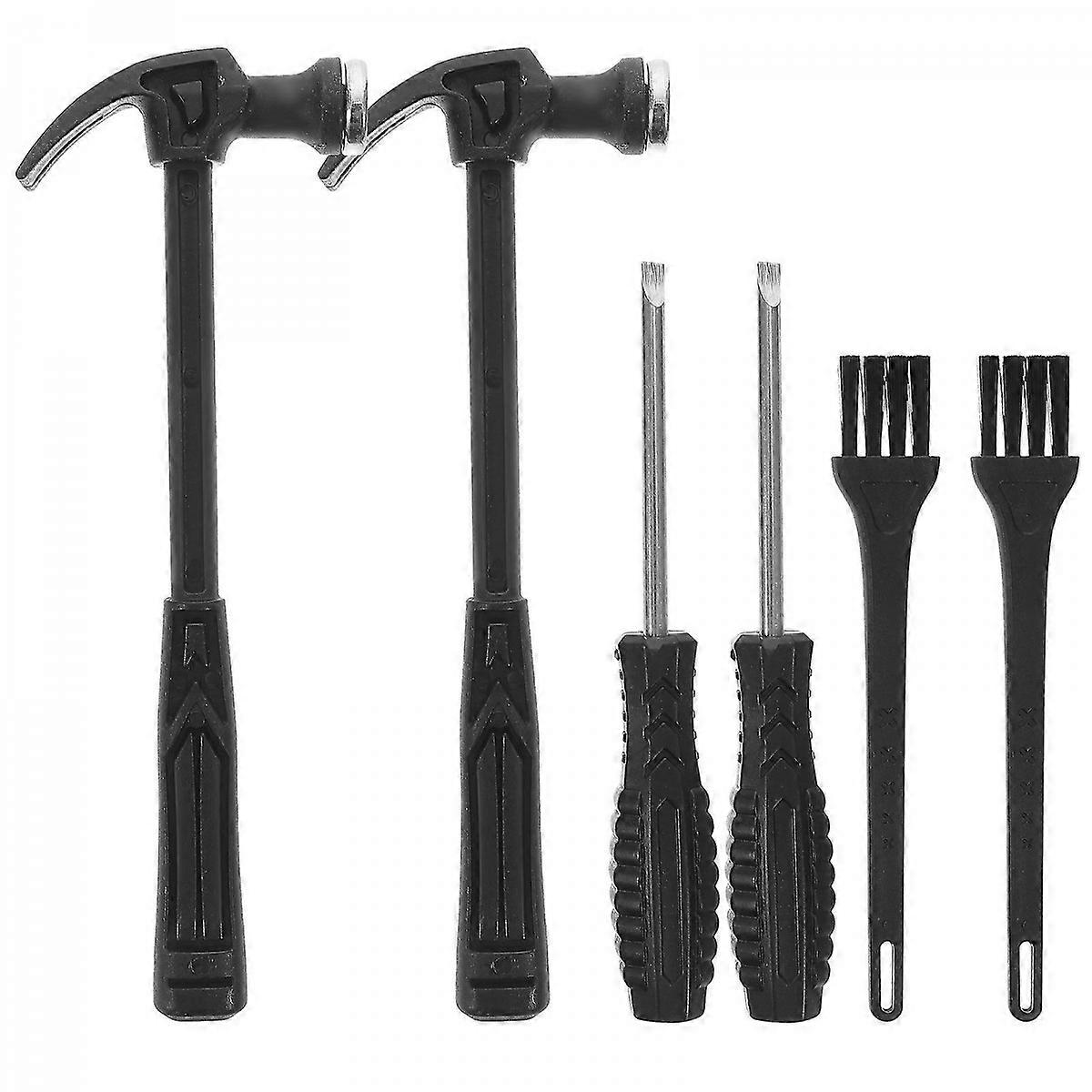 2 Sets of Digging Tools Excavation Toy Small Digging Brush Chisel Hammer Learning Toy Tools