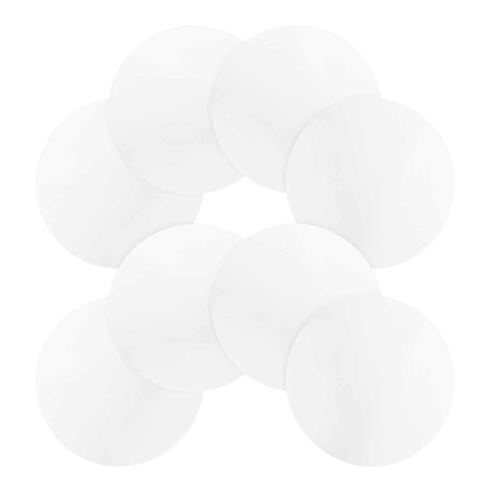 Mirror Stickers 16Pcs Round Acrylic Self Adhesive Wall Mirror Set