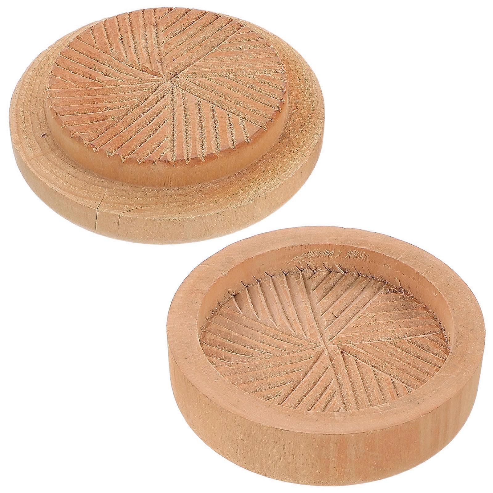 Rice Hulling Machine Household Peeling Tool Manual Operation Light Brown 4Pcs