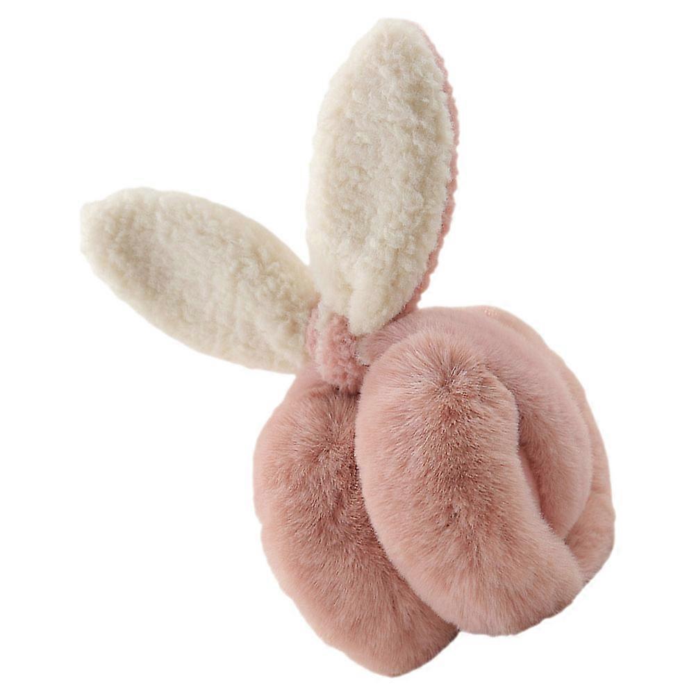 Plush Ear Earmuffs Winter Warm with 4Pcs Outdoor Use