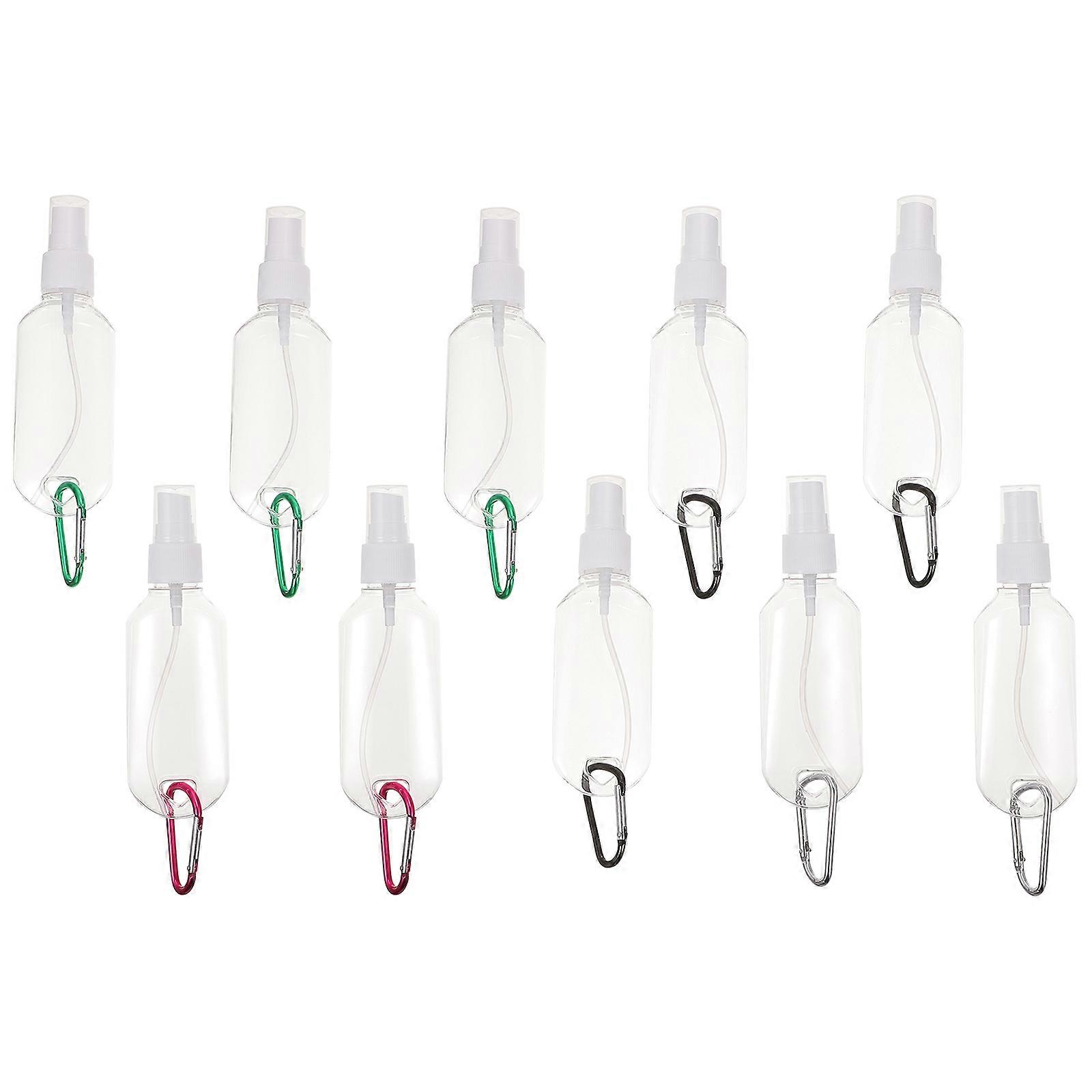 Portable Sub Bottles Key Chain Spray Bottles for Storage 30Pcs