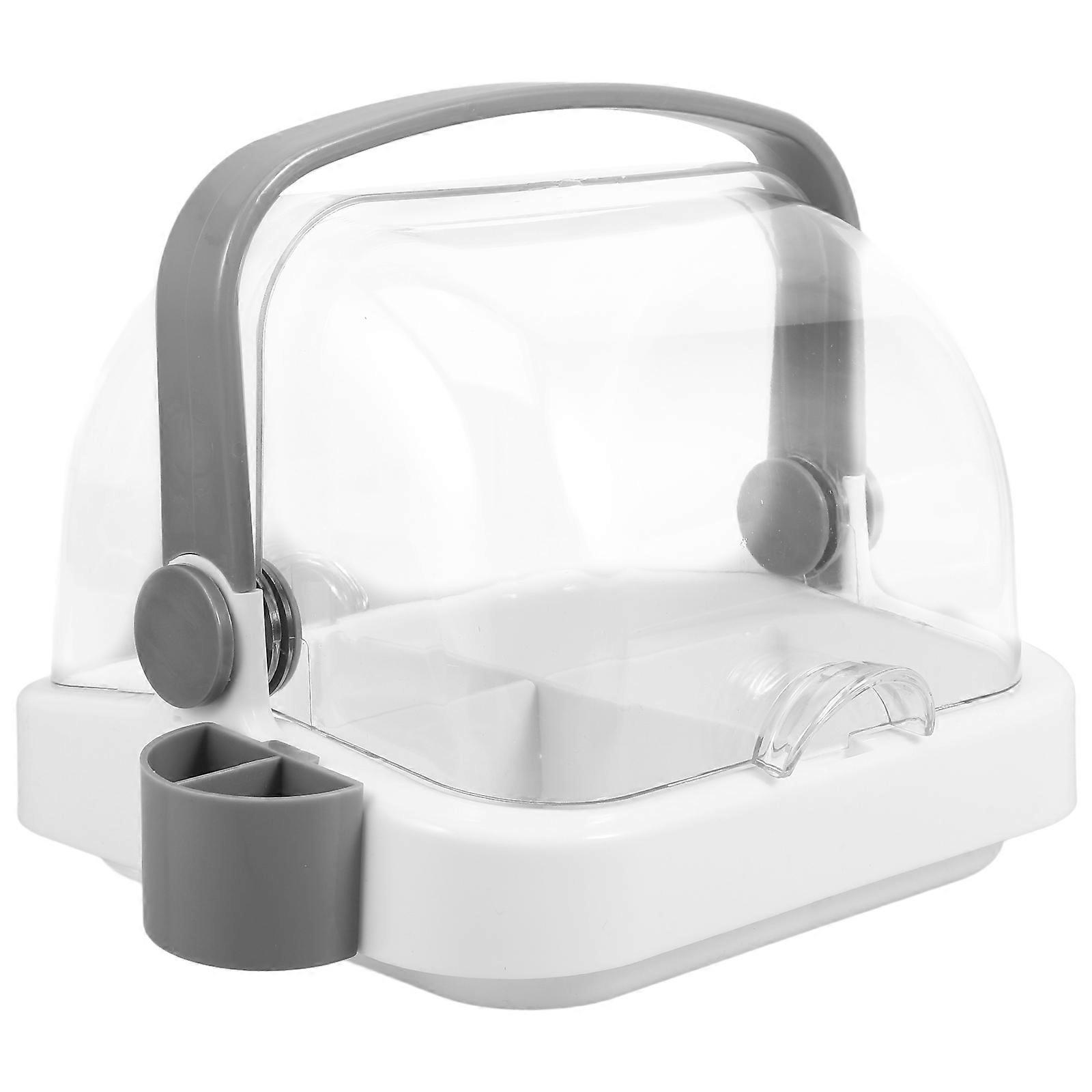 Dessert Display Box Transparent Cake Holder for Food Serving 2Pcs