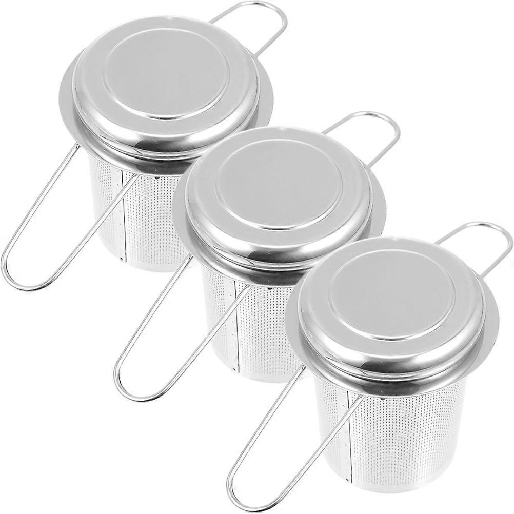 High Temperature Resistance Tea Filter Strainer 15 Pcs Stainless Steel Mesh For Teapot Home Office 5.3X2.8 Inch
