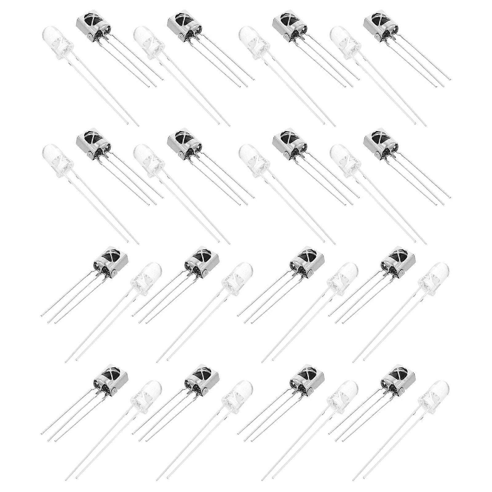 Infrared Emitter Diode Kit for Electronics Project with 120Pairs Remote Control Module