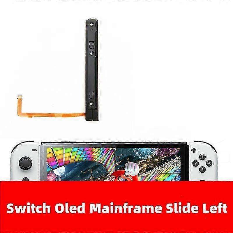 Full Set Replacement Slide Rail Left /Right Rails Repair Parts for Switch OLED