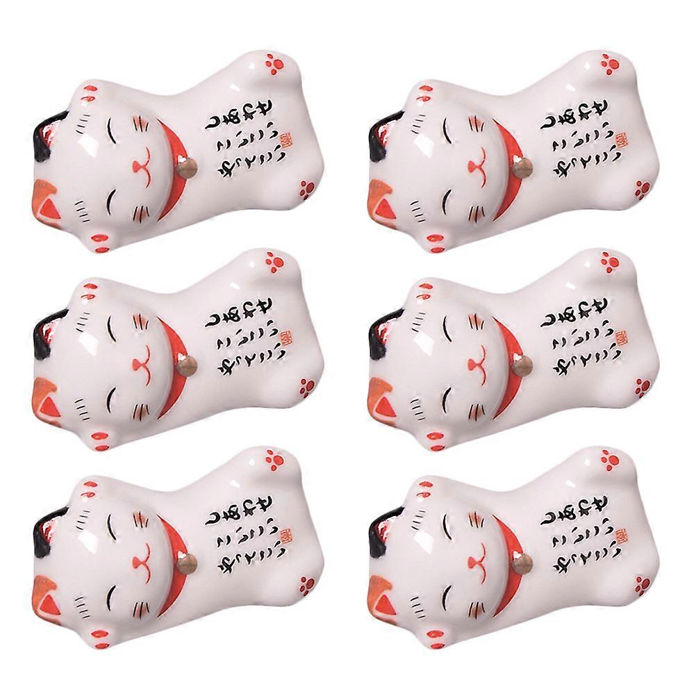 Chopstick Pillow Ceramic Holder for Holding Chopsticks 18Pcs Set