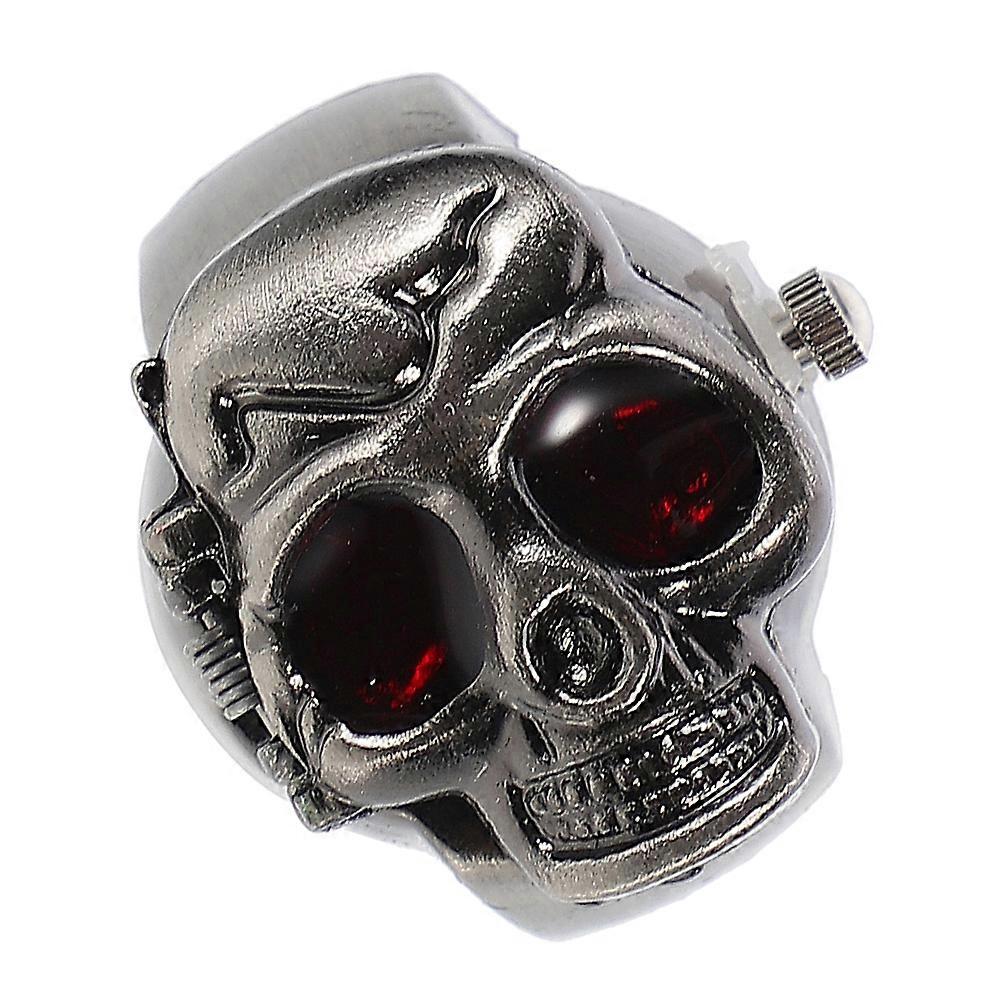 Mini Retro Ring Watch Finger Watch Creative Flipping for Decoration 2Pcs