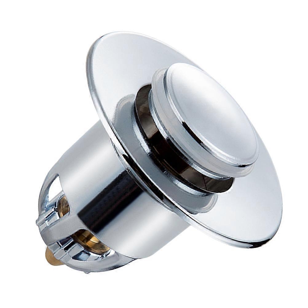 Tappo di scarico per lavandino resistente per proprietari di case e locatori, con forma rotonda e design del nucleo elastico, 1 pezzo