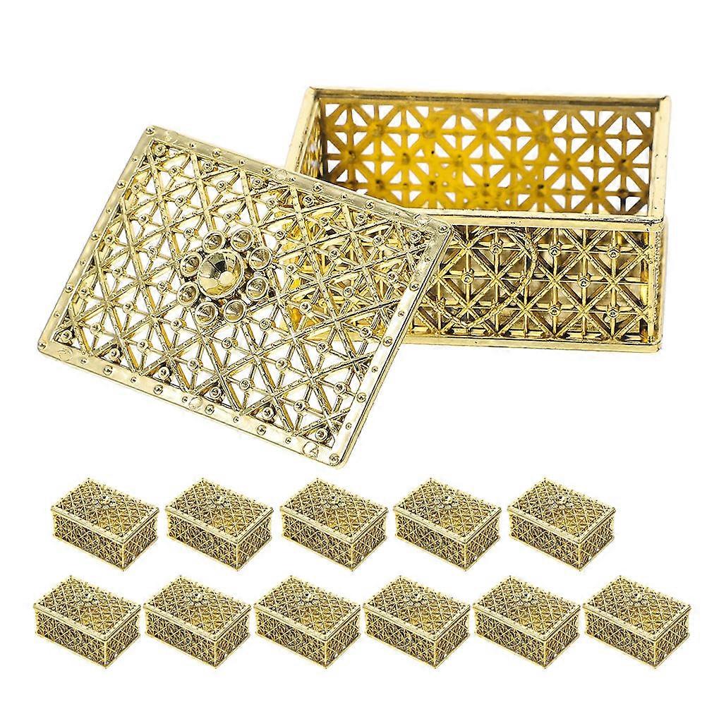 Candy Storage Box Small Trinket Box for Party 48Pcs Rectangular Keepsake