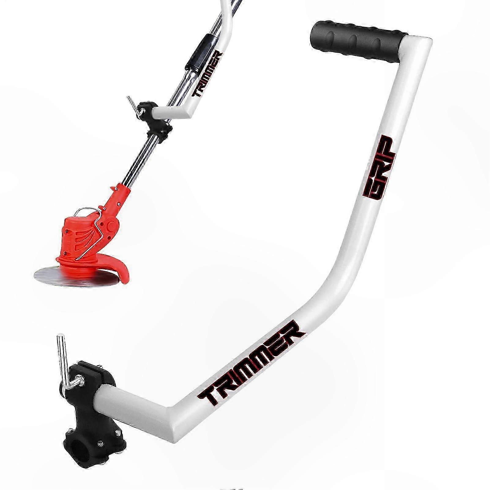 Garden Tool Handle Extension for Comfortable Trimming | Ergonomic Clamp-On Accessory for Landscaping and Lawn Care Tasks